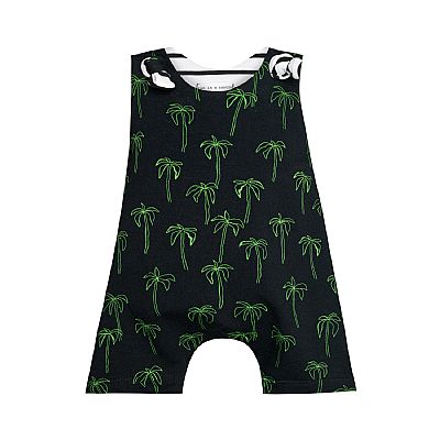 SUNSET BOULEVARD ALLOVER PLAYSUIT